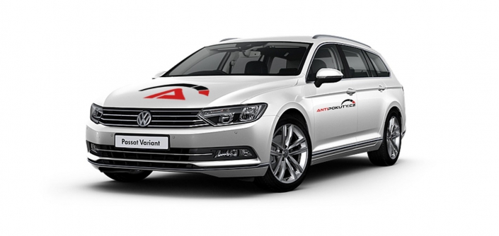 705w_334h_Passat-s-logeme Náhradní vůz týmu antipokuty